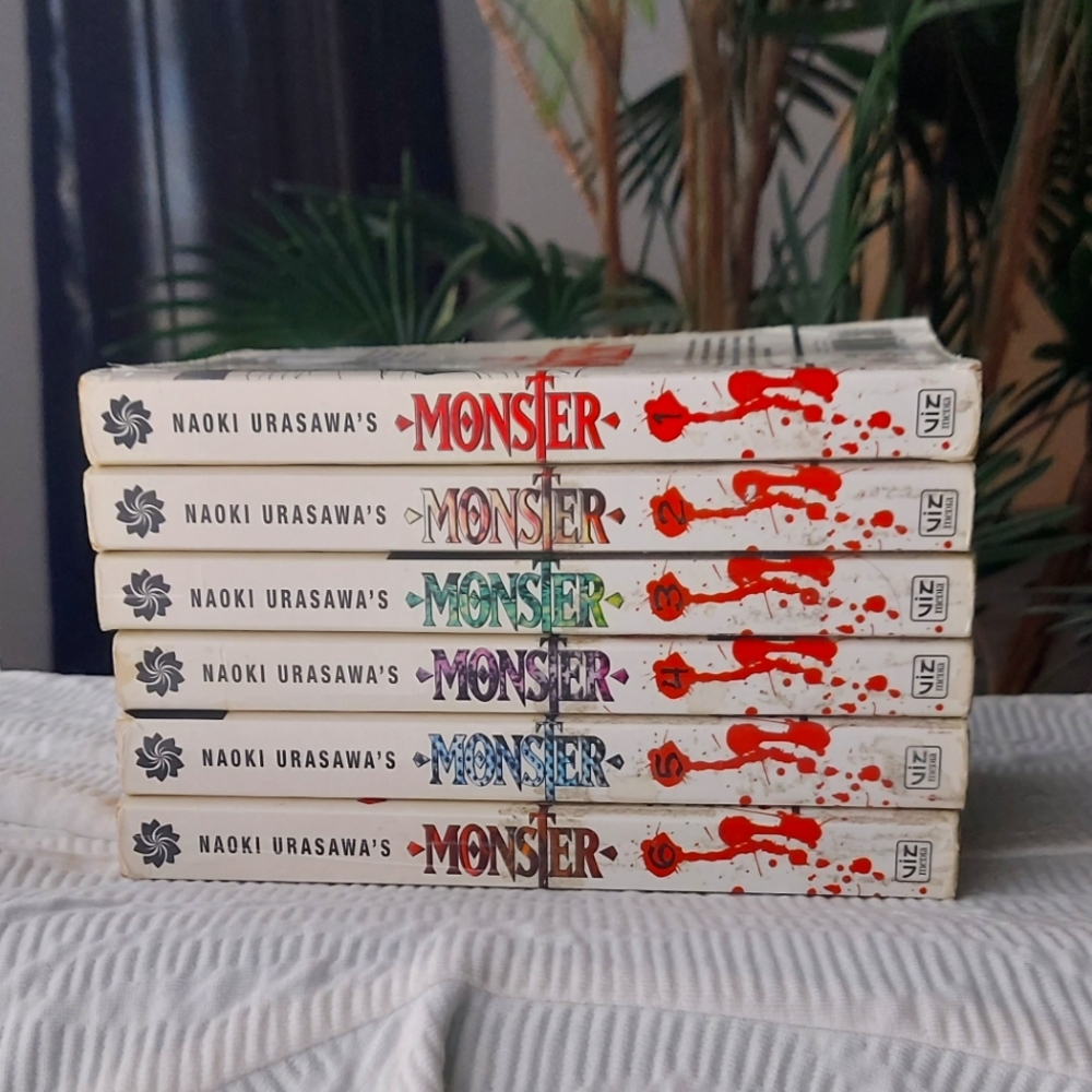 Monster vol. 1-6 by Naoki Urasawa OOP